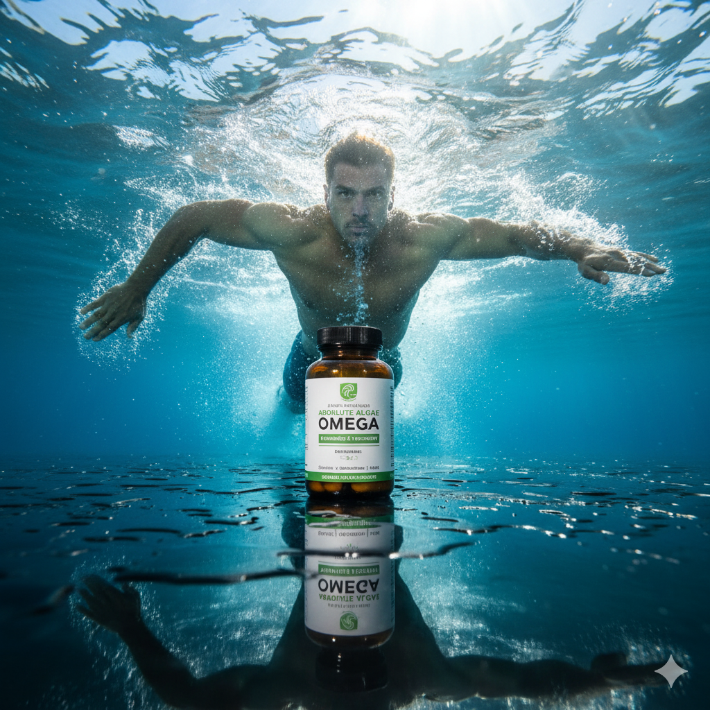Absolute Algae Omega-3 – Vegan EPA & DHA Supplement